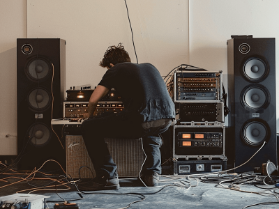 gefen_23233_a_man_fixing_a_Amplifiers_with_a_blank_bright_backg_c5fafeb3-92fb-43c0-a21a-9b0fe1f939ee-2